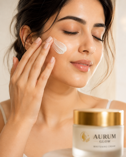Aurum Glow Whitening Cream | Natural Radiant Skin