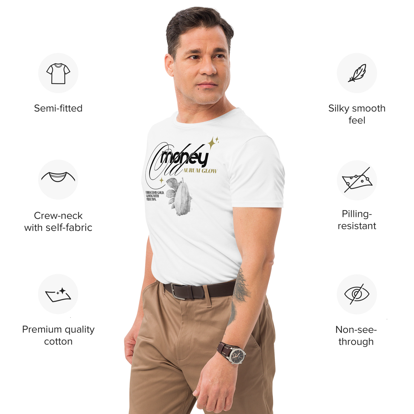 Men's premium cotton t-shirt